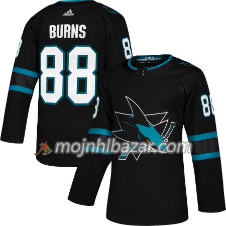 Dresovi San Jose Sharks Brent Burns 88 Adidas 2018-2019 Alternate Authentic - Muške
